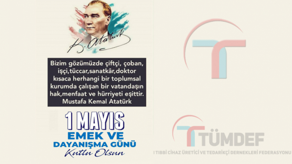 1 Mayıs Emek ve Dayanışma Günü Kutlu Olsun