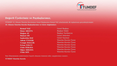 10. Olağan Genel Kurulumuzu Gerçekleştirdik.