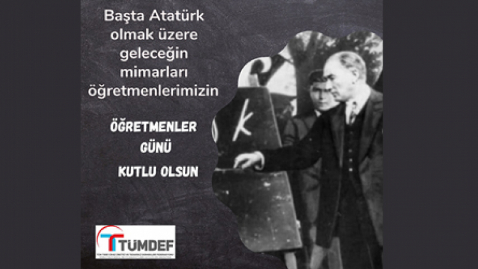 24 Kasım Öğretmenler Günü Kutlu Olsun