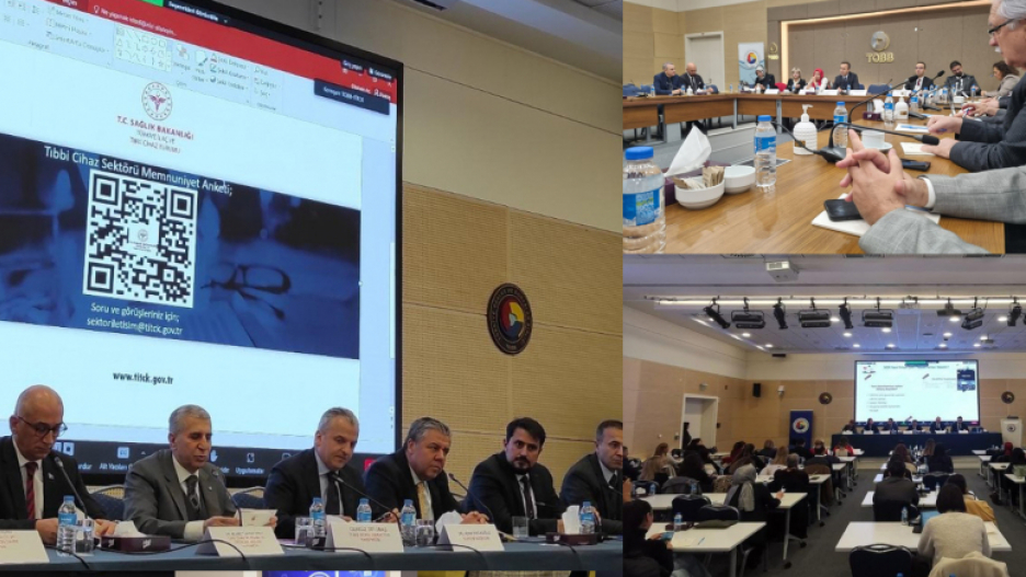 27 Kasım Çarşamba günü TOBB ev sahipliğinde Tıbbi Cihaz Sektör İstişare Toplantısı