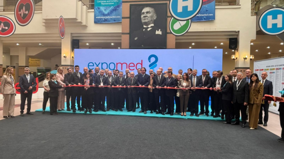 33. EXPOMED EUROASİA FUARI GERÇEKLEŞTİ