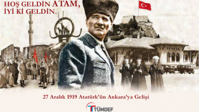 Gazi Mustafa Kemal ATATÜRK'ün Ankara'ya Gelişinin 104. Yılı
