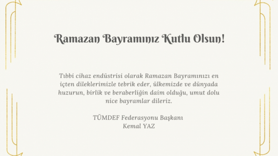 Ramazan Bayramınız Kutlu Olsun