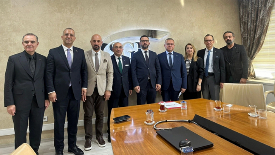 SGK GSS Genel Müdürü Doç. Dr. Eren Usul'u  Makamında Ziyaret Ettik.