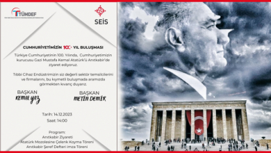 Tıbbi Cihaz Sektörü olarak ATAMIZI Ziyaret Ediyoruz. Tüm Tıbbi Cihaz Sektörünü Bu Kıymetli Buluşmaya Bekliyoruz.